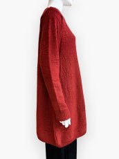 画像2: ローズニット　チュニック  (2)