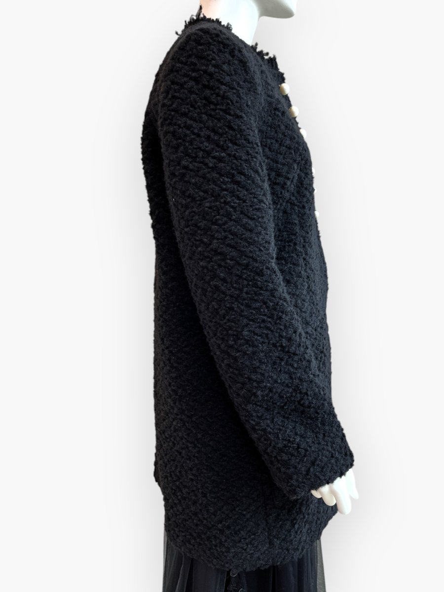 画像8: パールボタン　ツイードジャケット (8)