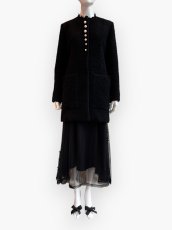 画像13: パールボタン　ツイードジャケット (13)