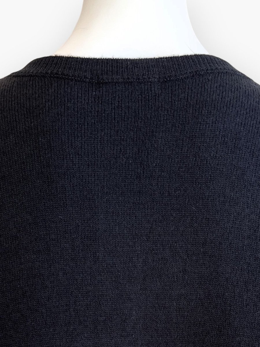 画像13: バイカラーニットカーデ  (13)