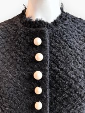 画像10: パールボタン　ツイードジャケット (10)