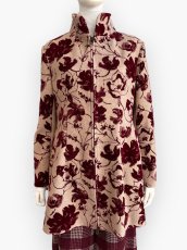 ベージュ総柄/18