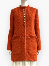 画像1: パールボタン　ツイードジャケット (1)