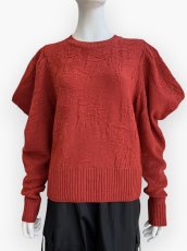 画像6: ローズニット　パフスリーブ  (6)