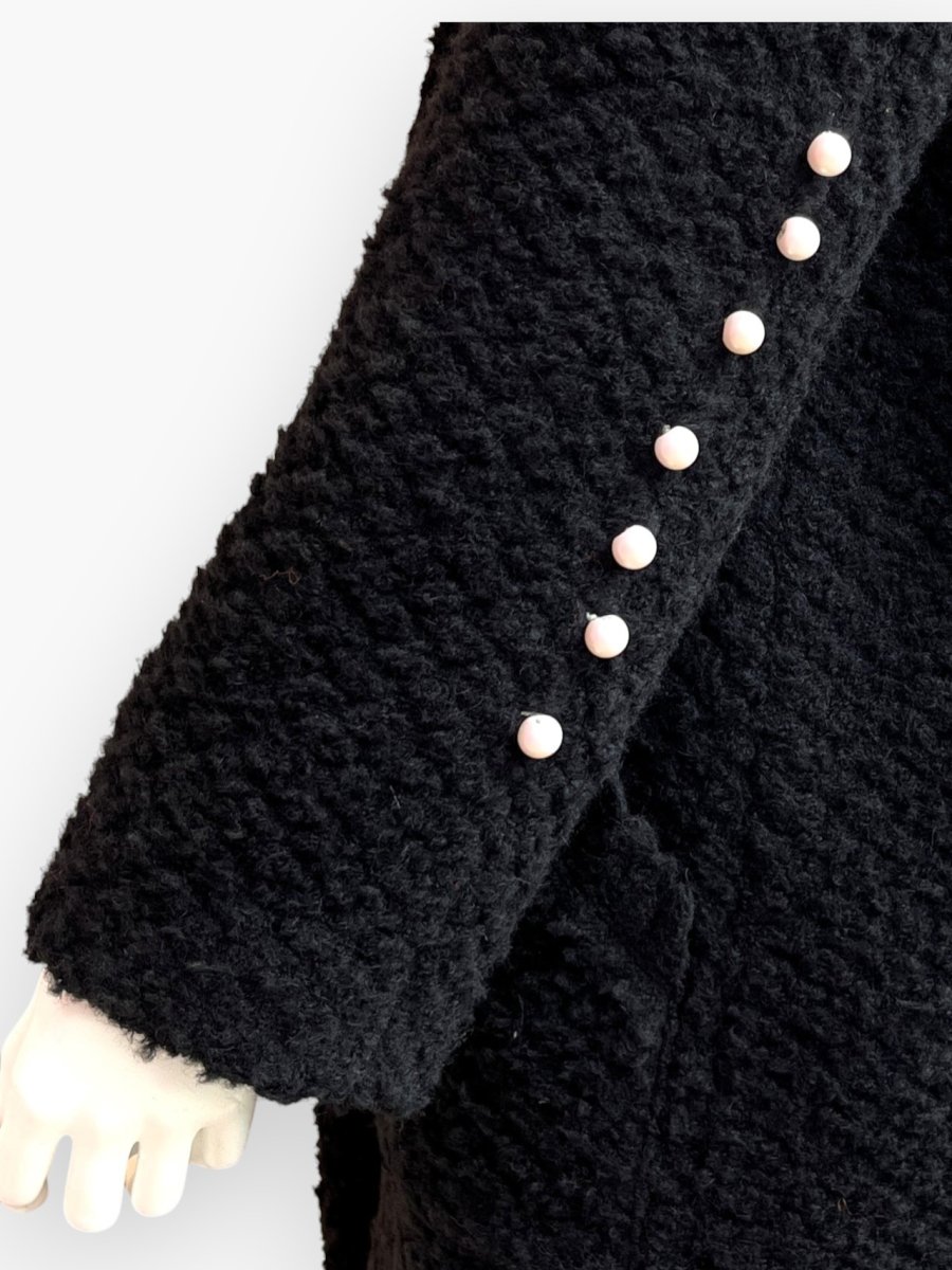 画像12: パールボタン　ツイードジャケット (12)