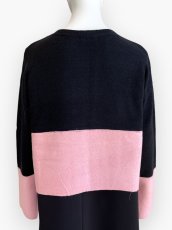 画像7: バイカラーニットカーデ  (7)