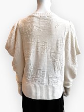 画像3: ローズニット　パフスリーブ  (3)