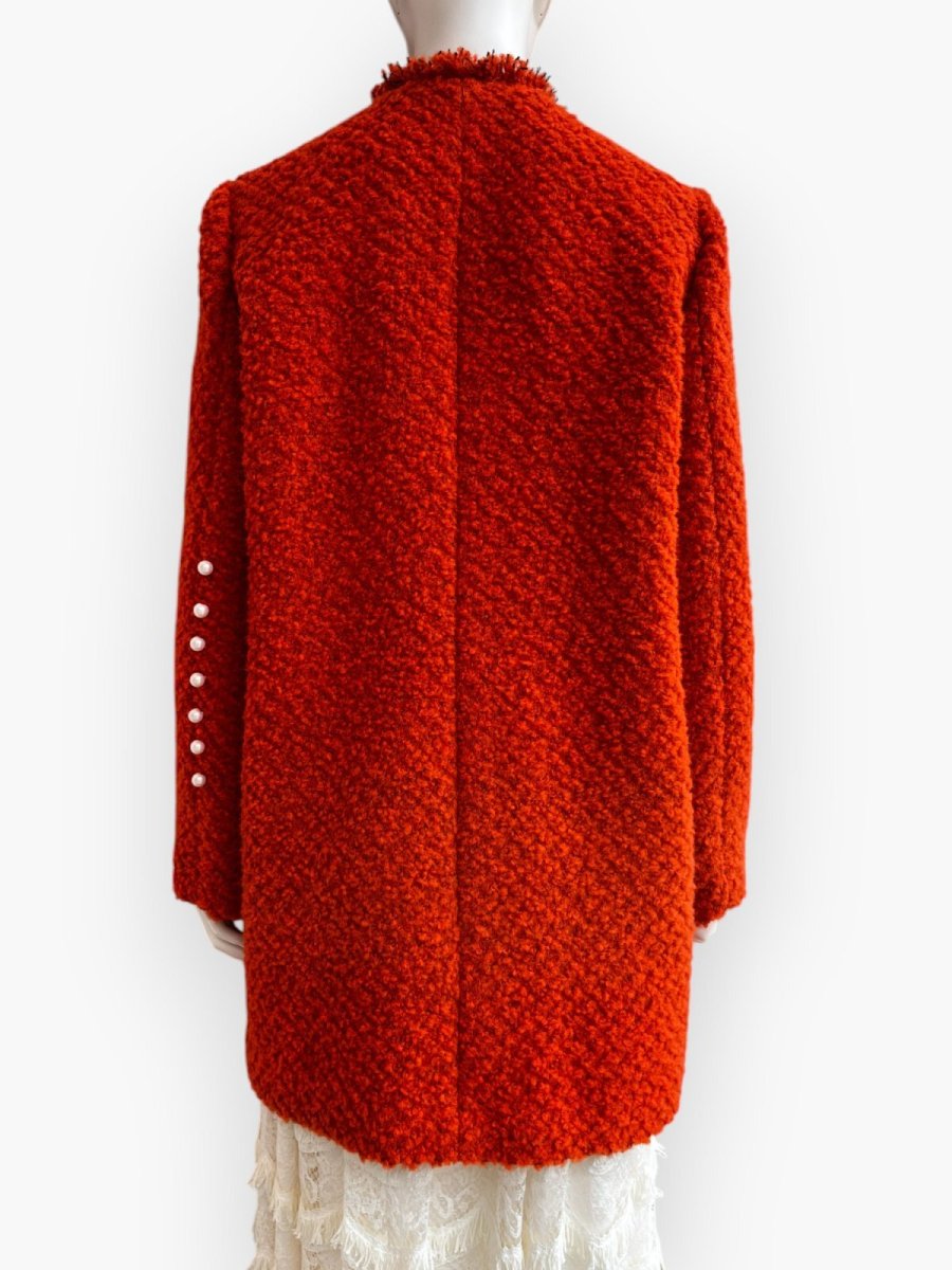 画像3: パールボタン　ツイードジャケット (3)