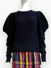 画像11: ローズニット　パフスリーブ  (11)