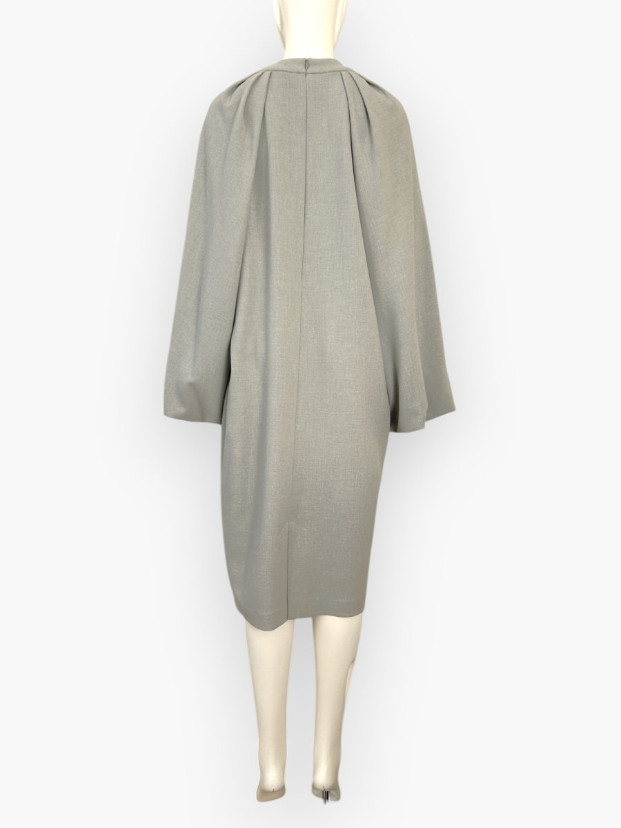 画像3: 梨地ダブル ワンピース  (3)