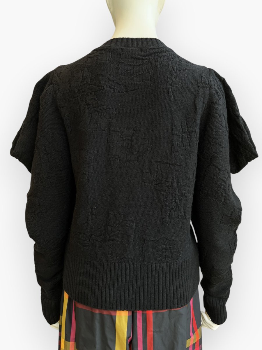 画像13: ローズニット　パフスリーブ  (13)