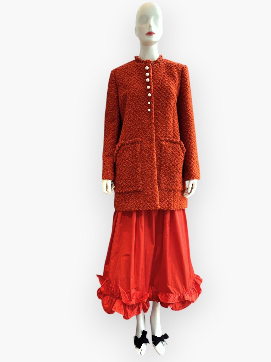 画像6: パールボタン　ツイードジャケット (6)