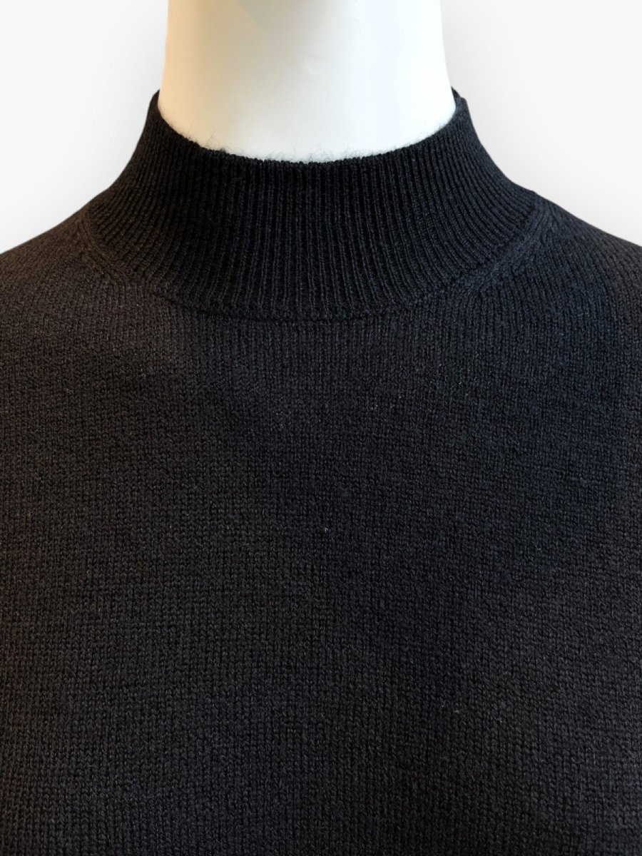 画像2: バイカラーニット　チュニック  (2)