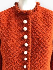 画像4: パールボタン　ツイードジャケット (4)