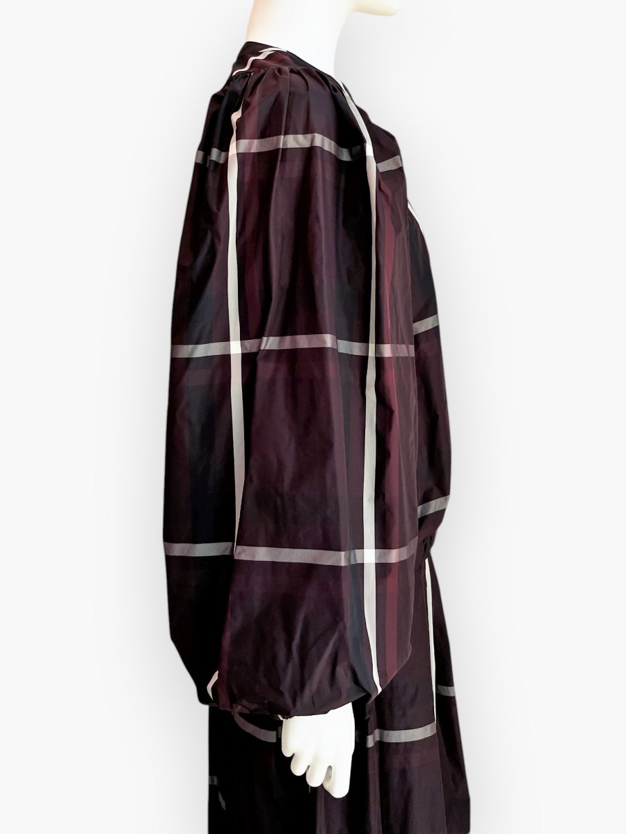 画像7: タフタチェック　ブルゾン  (7)