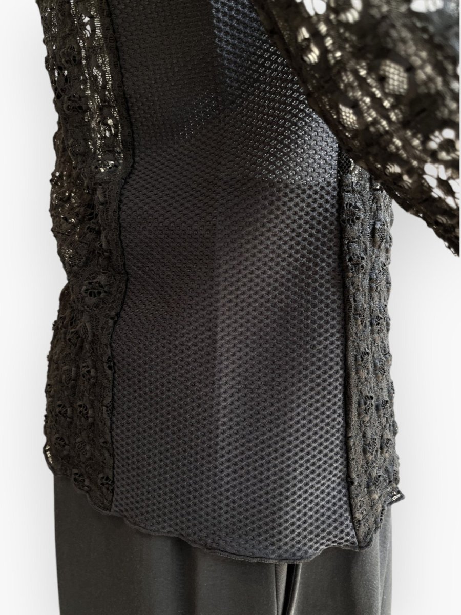 画像6: オーバルレース　スタンドネック  (6)