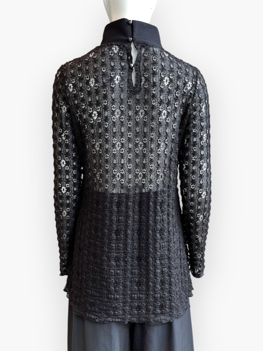 画像3: オーバルレース チュニック  (3)