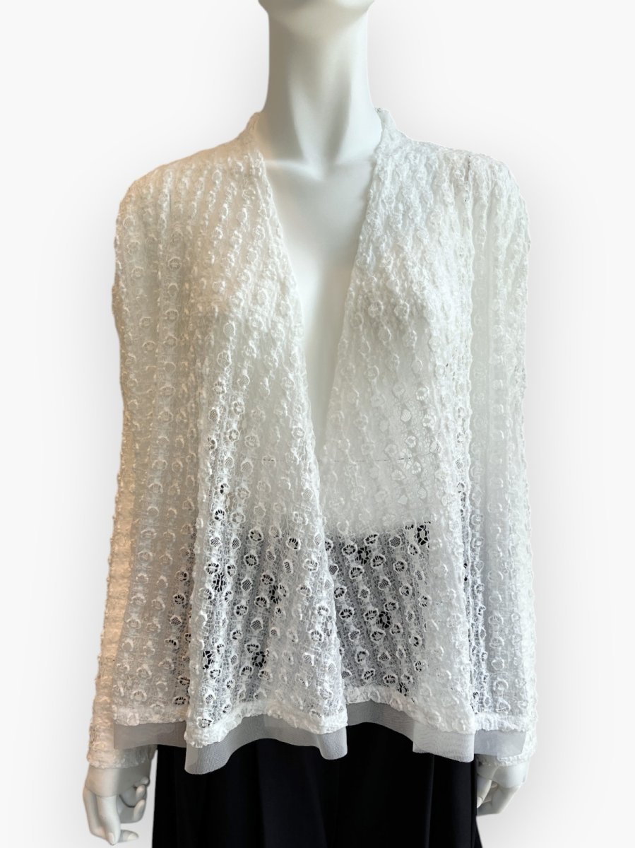 画像9: オーバルレース　カーディガン  (9)