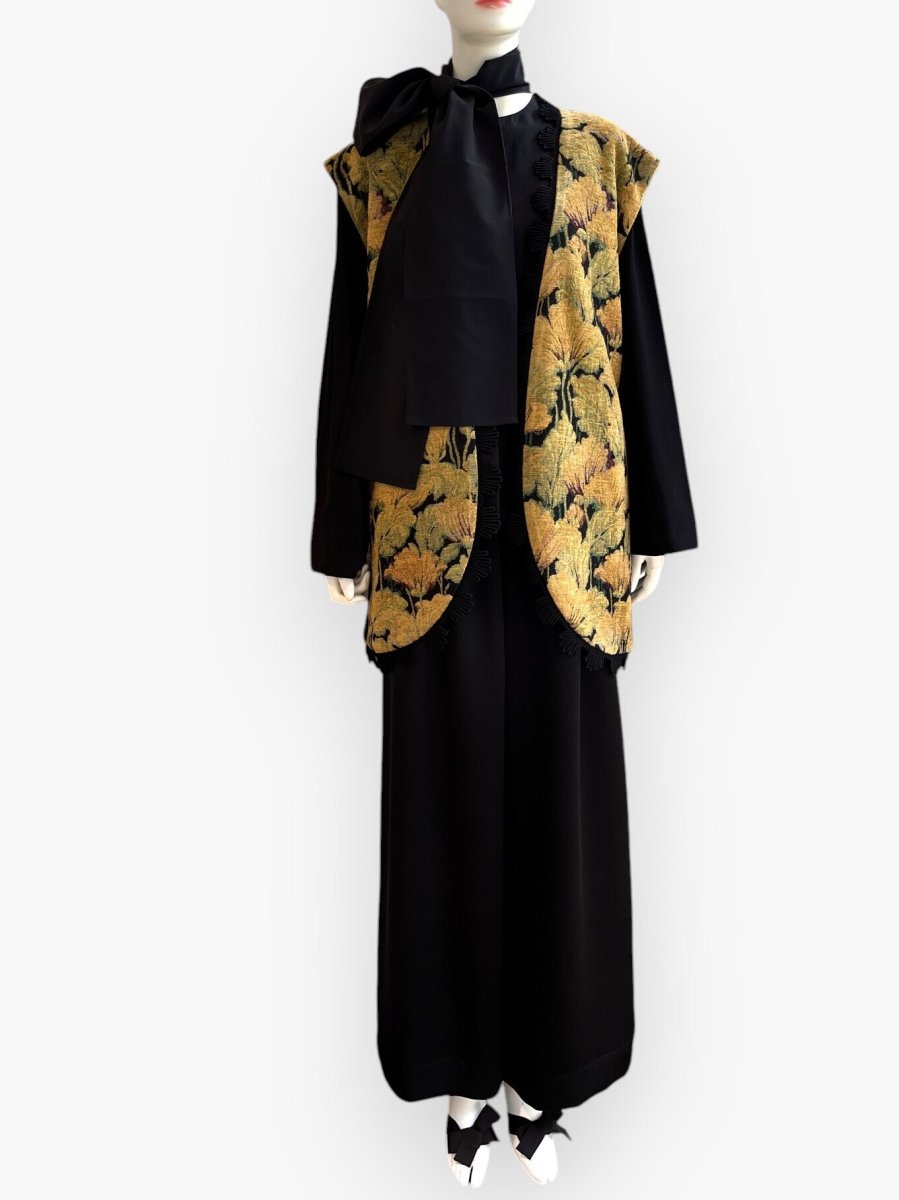 画像6: ヴィンテージジャガード　ベスト (6)