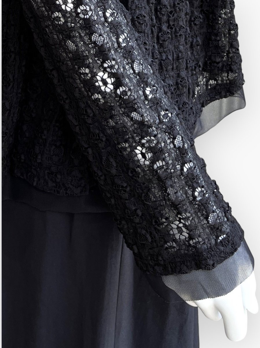 画像6: オーバルレース　カーディガン  (6)