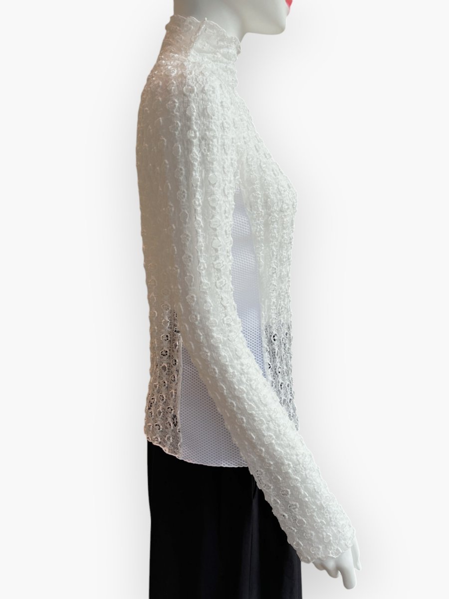 画像10: オーバルレース　スタンドネック  (10)