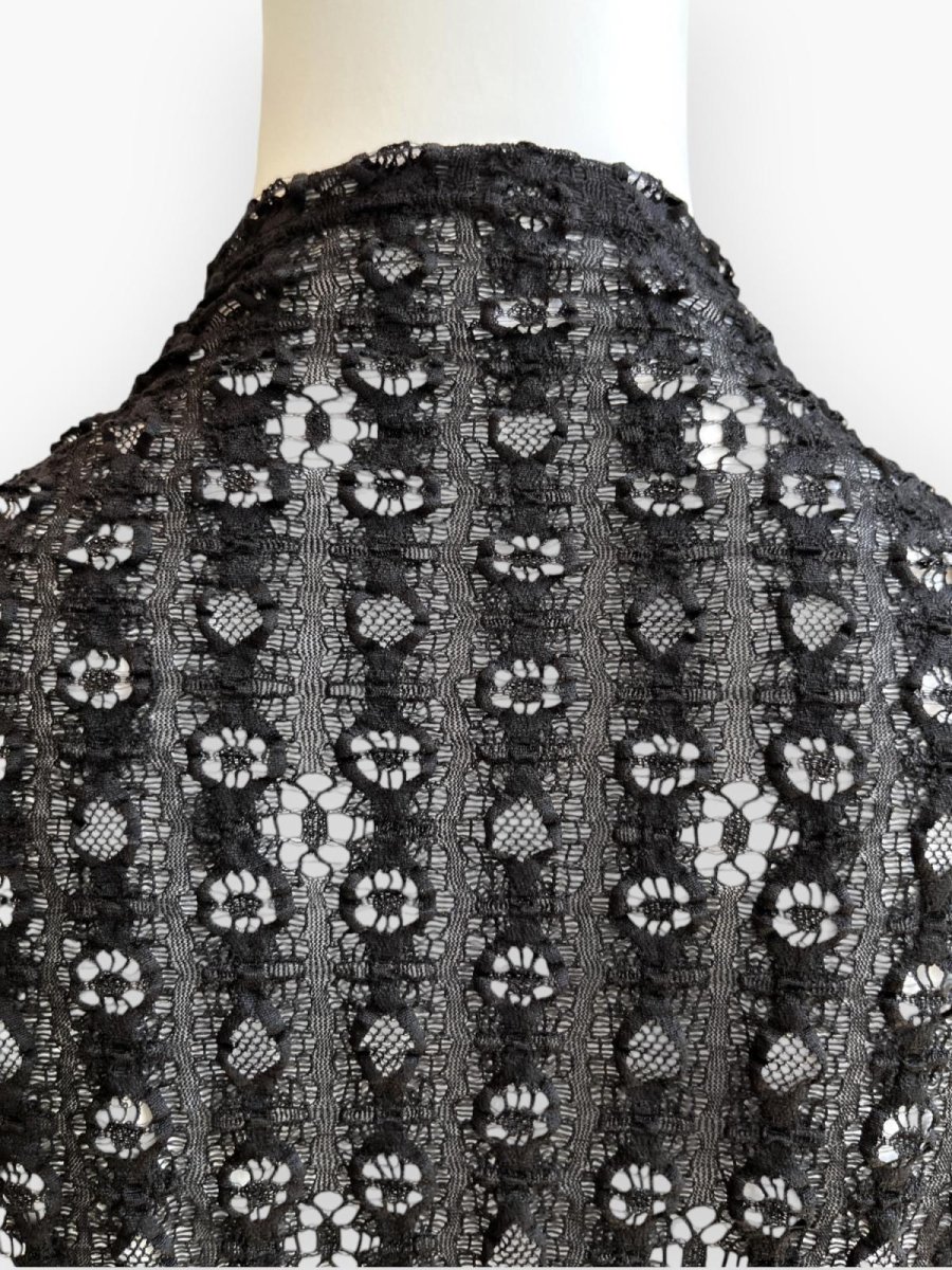 画像5: オーバルレース　スタンドネック  (5)