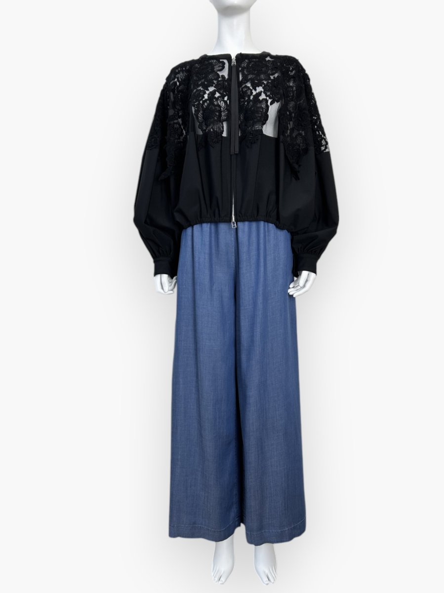 画像15: クリアーデンビー レースブルゾン  (15)