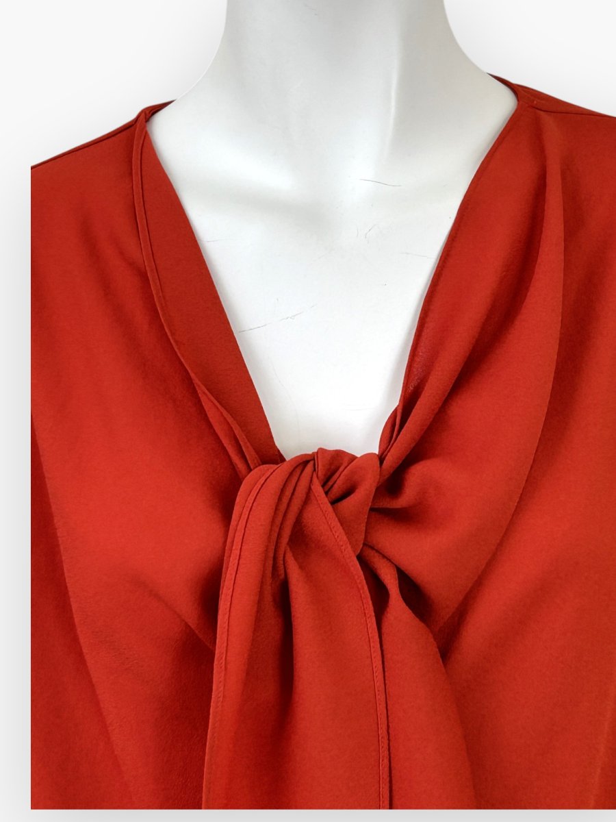 画像4: クラシックアムンゼン ボウタイブラウス  (4)