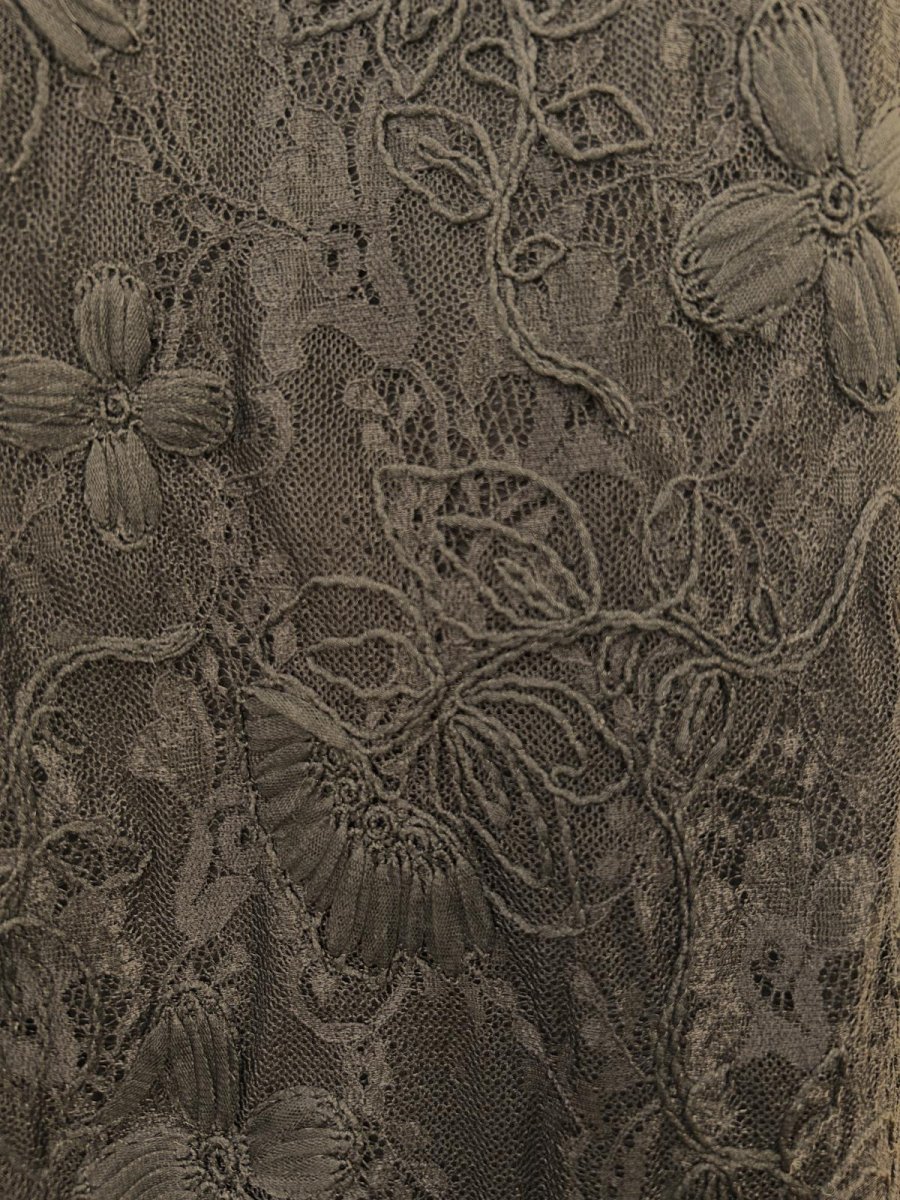 画像5: クレールフラワーレース　ワイドパンツ  (5)