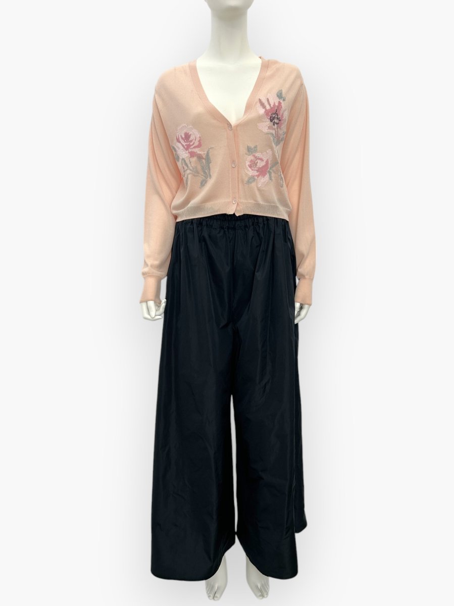 画像3: フラワリー ショートカーディガン  (3)