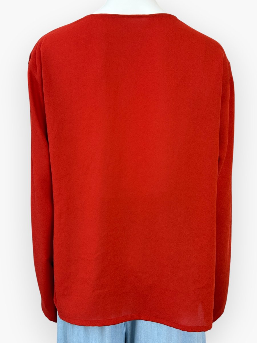 画像3: クラシックアムンゼン ボウタイブラウス  (3)