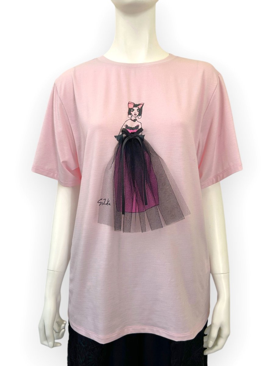 画像1: ３DドレスTシャツ  (1)