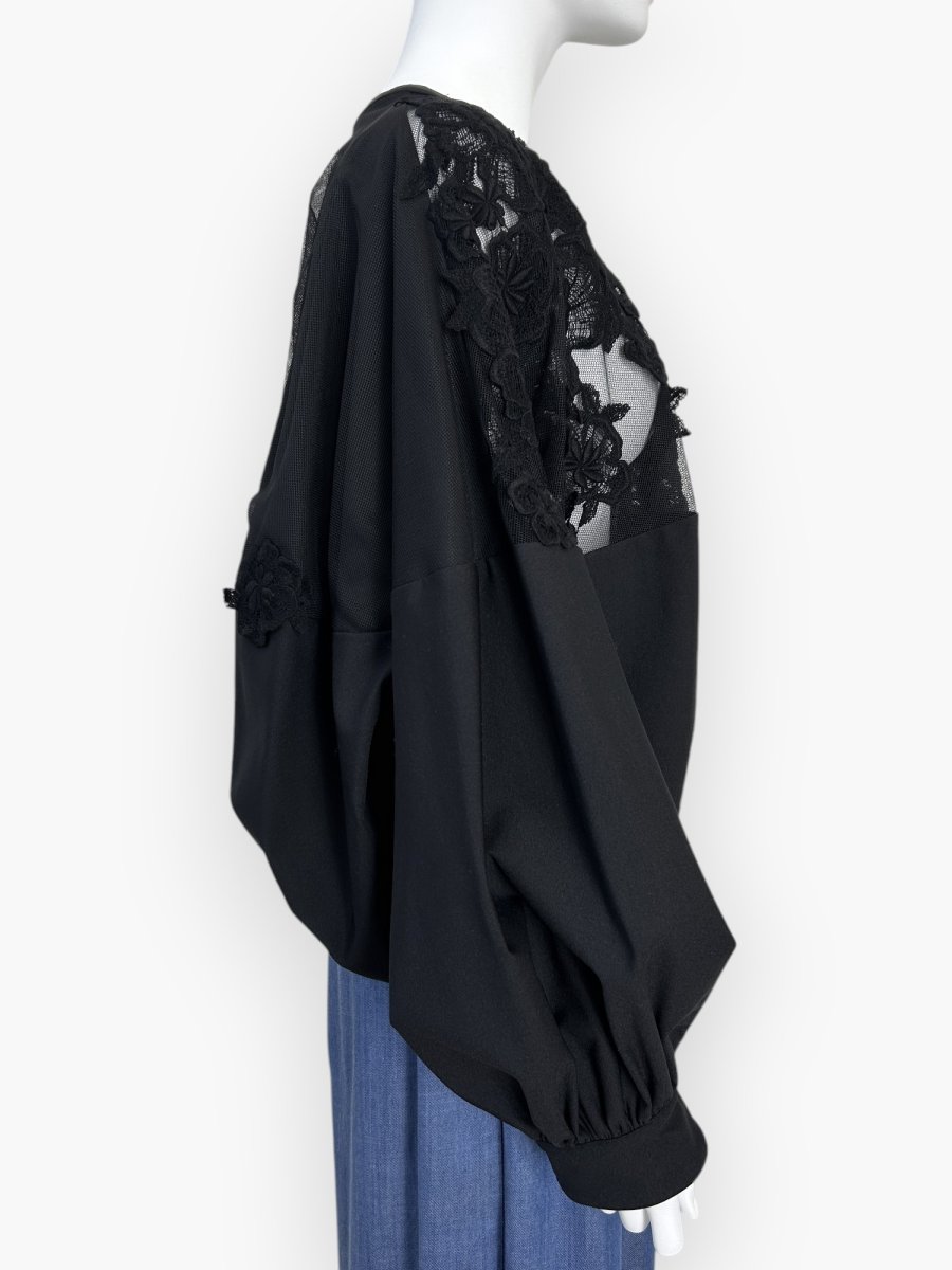 画像9: クリアーデンビー レースブルゾン  (9)