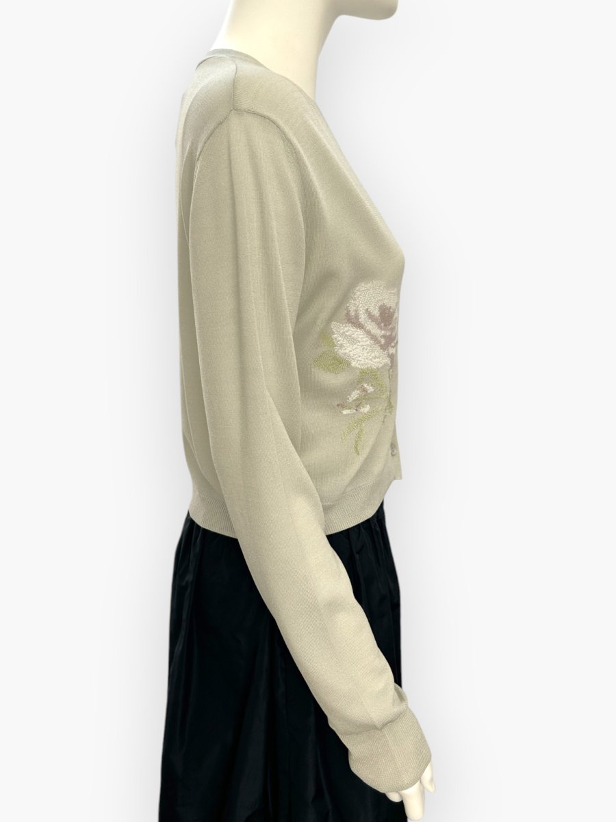 画像13: フラワリー ショートカーディガン  (13)