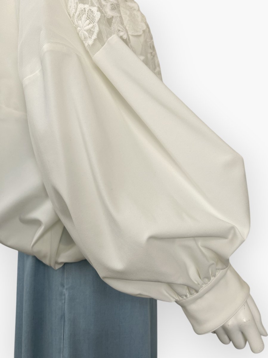 画像7: クリアーデンビー レースブルゾン  (7)