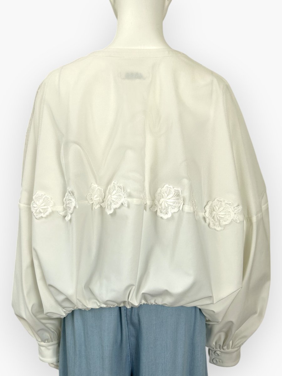 画像3: クリアーデンビー レースブルゾン  (3)