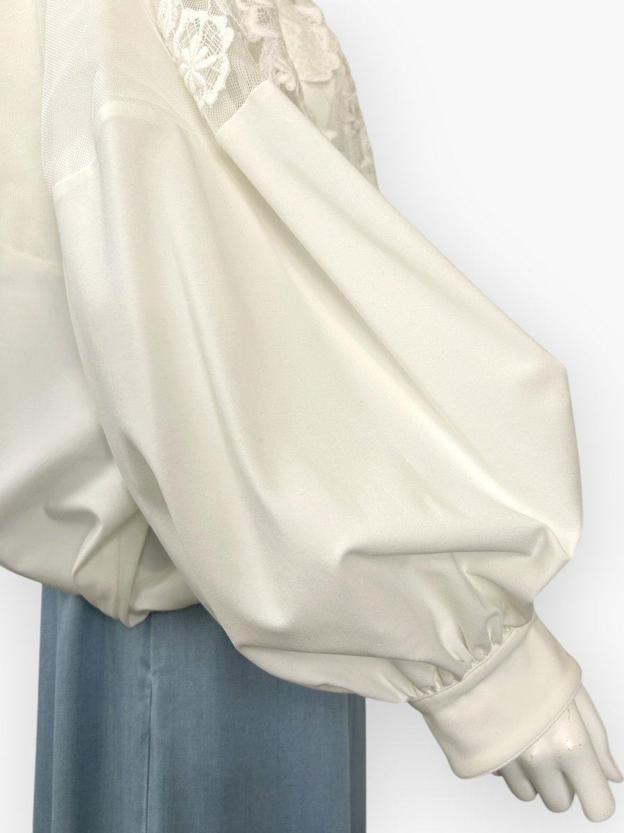 画像5: クリアーデンビー レースブルゾン  (5)