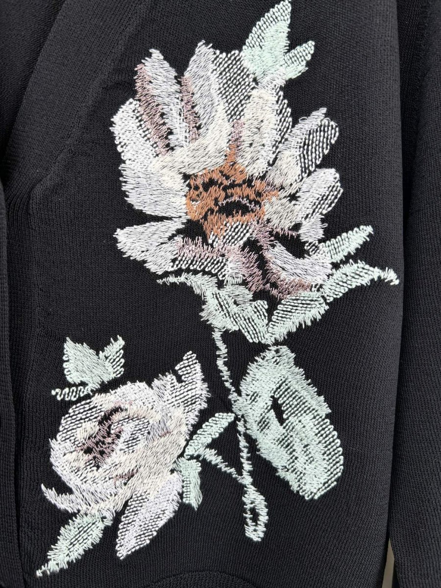 画像10: フラワリー ショートカーディガン  (10)