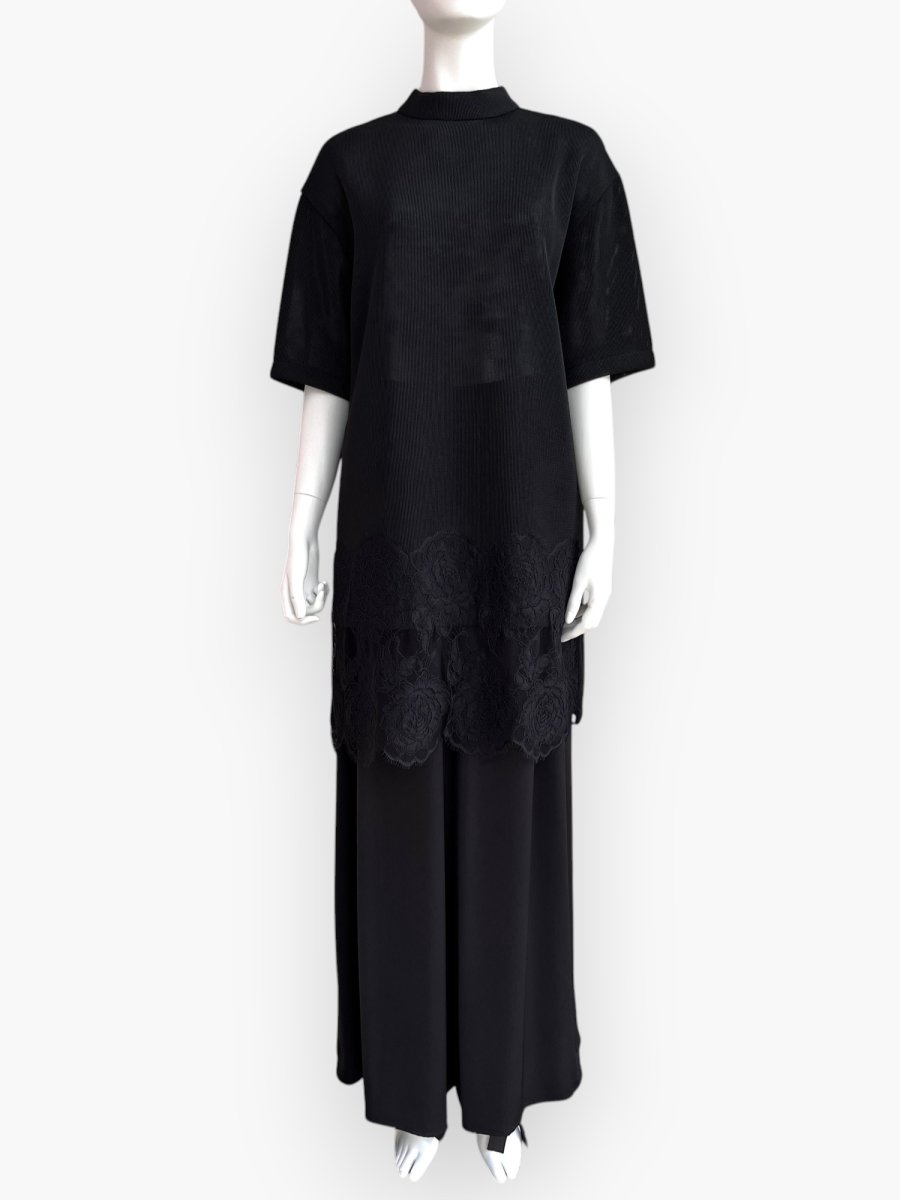 画像8: 3Dメッシュ　レースチュニック  (8)