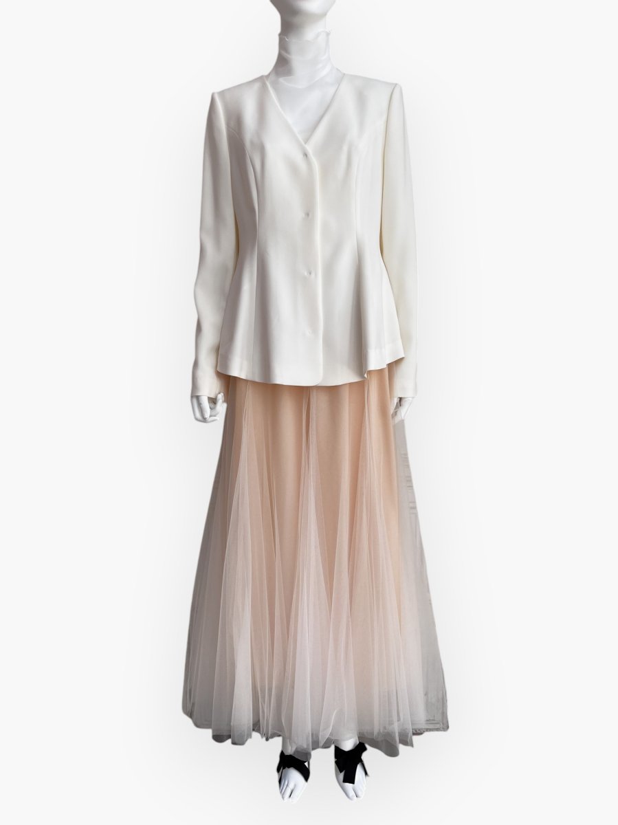 画像12: ニューオケージョン ノーカラージャケット  (12)