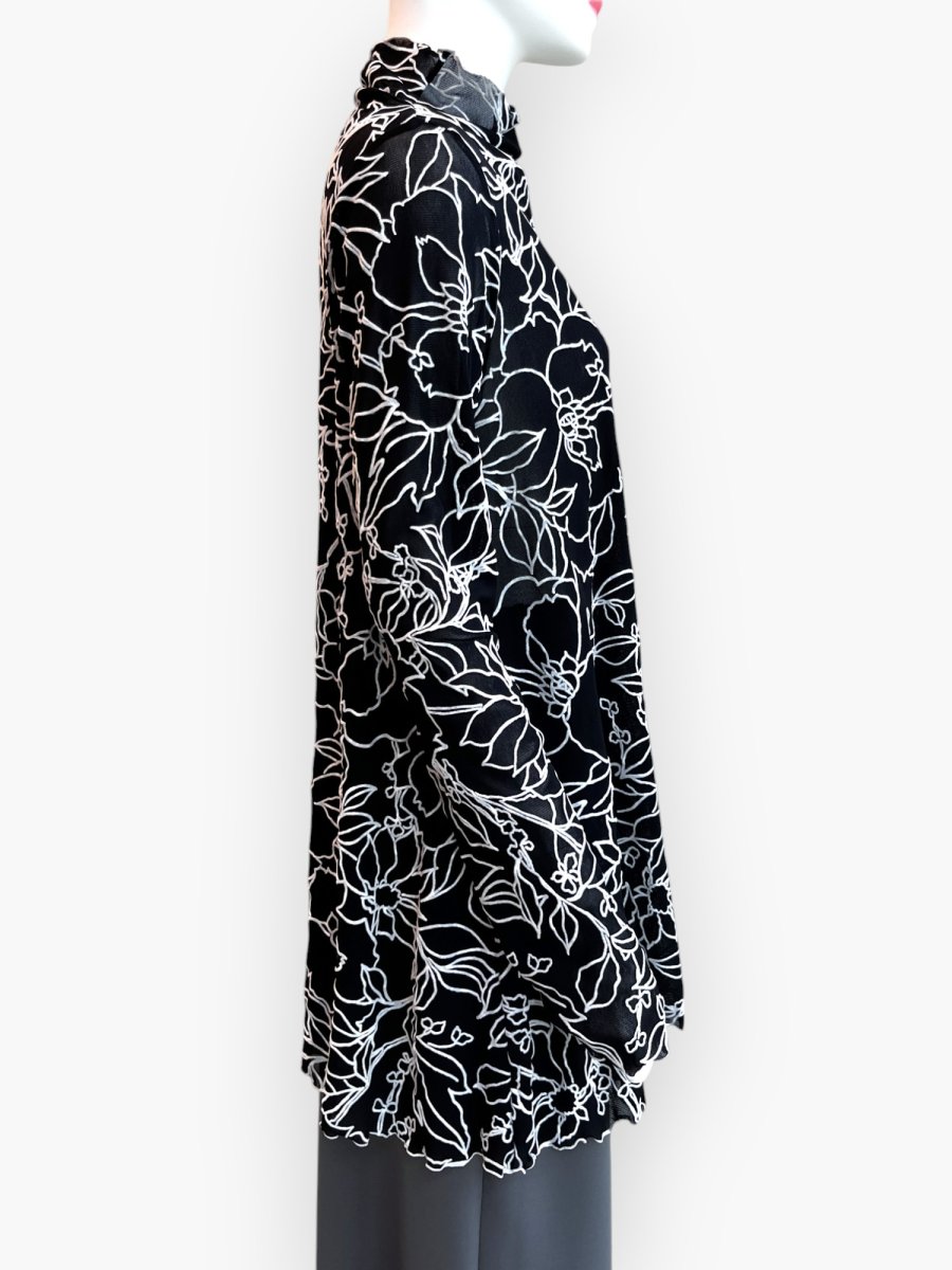 画像8: リーニュフラワーフロッキー チュニック  (8)