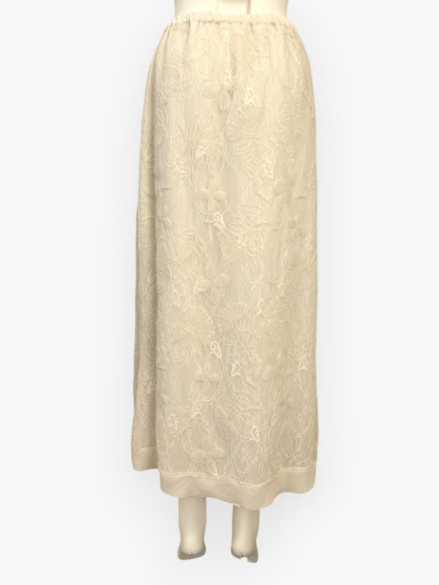 画像3: クレールフラワーレース　スカート  (3)
