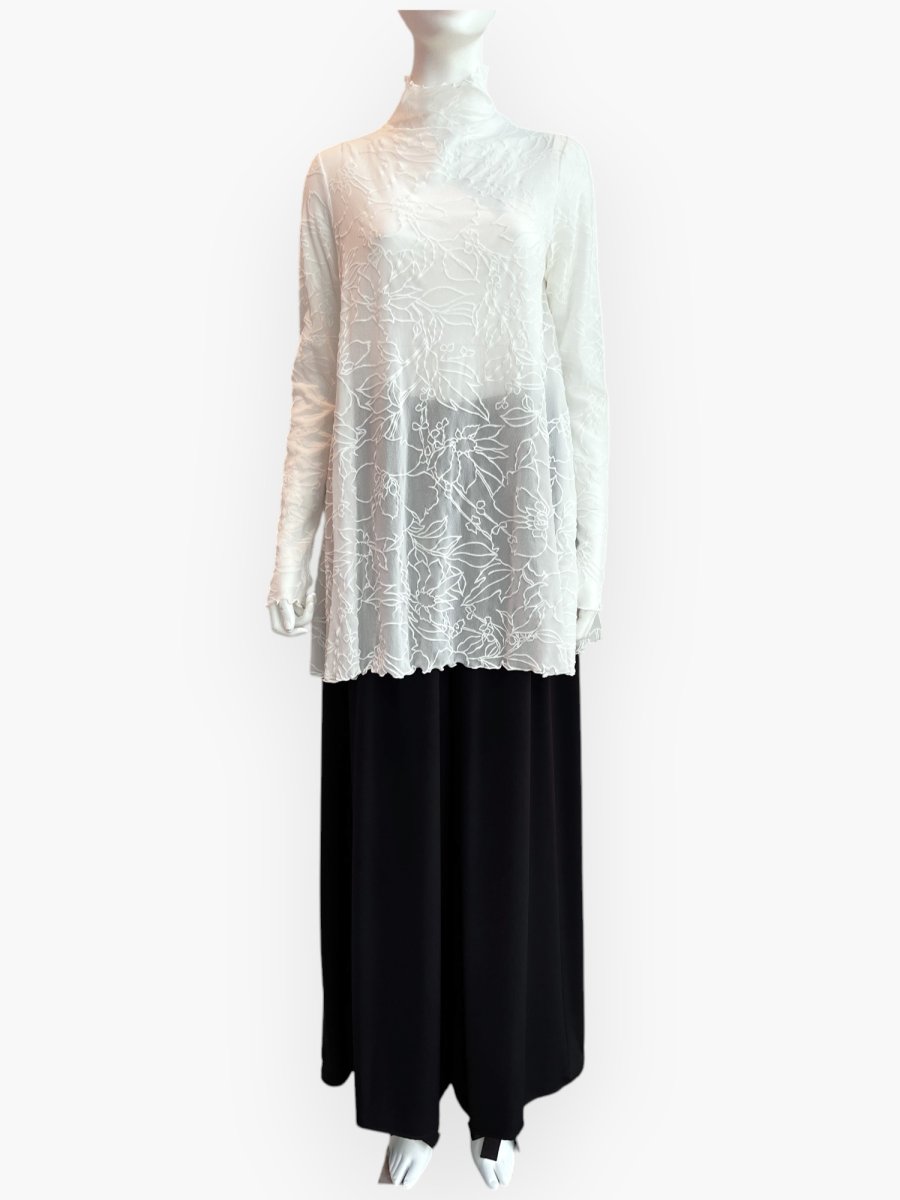 画像3: リーニュフラワーフロッキー チュニック  (3)