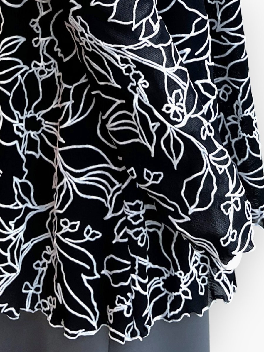 画像11: リーニュフラワーフロッキー チュニック  (11)