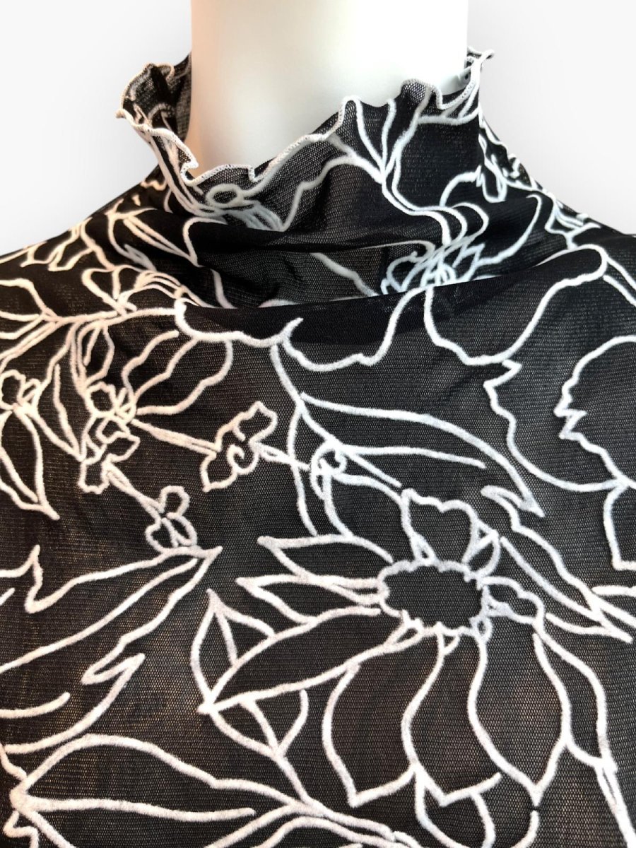 画像10: リーニュフラワーフロッキー チュニック  (10)