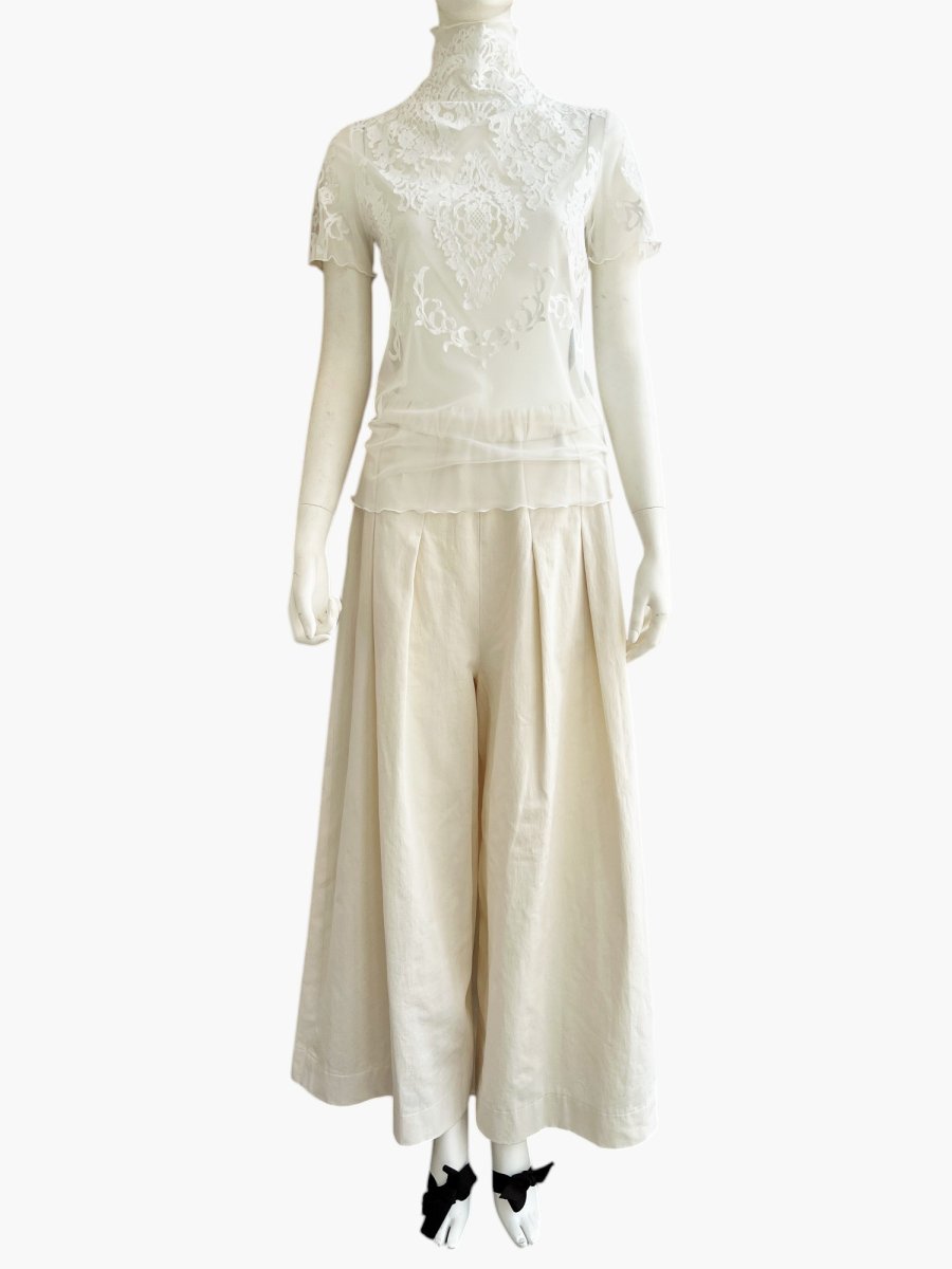 画像10: オーガニックドライサテン　パンツ  (10)