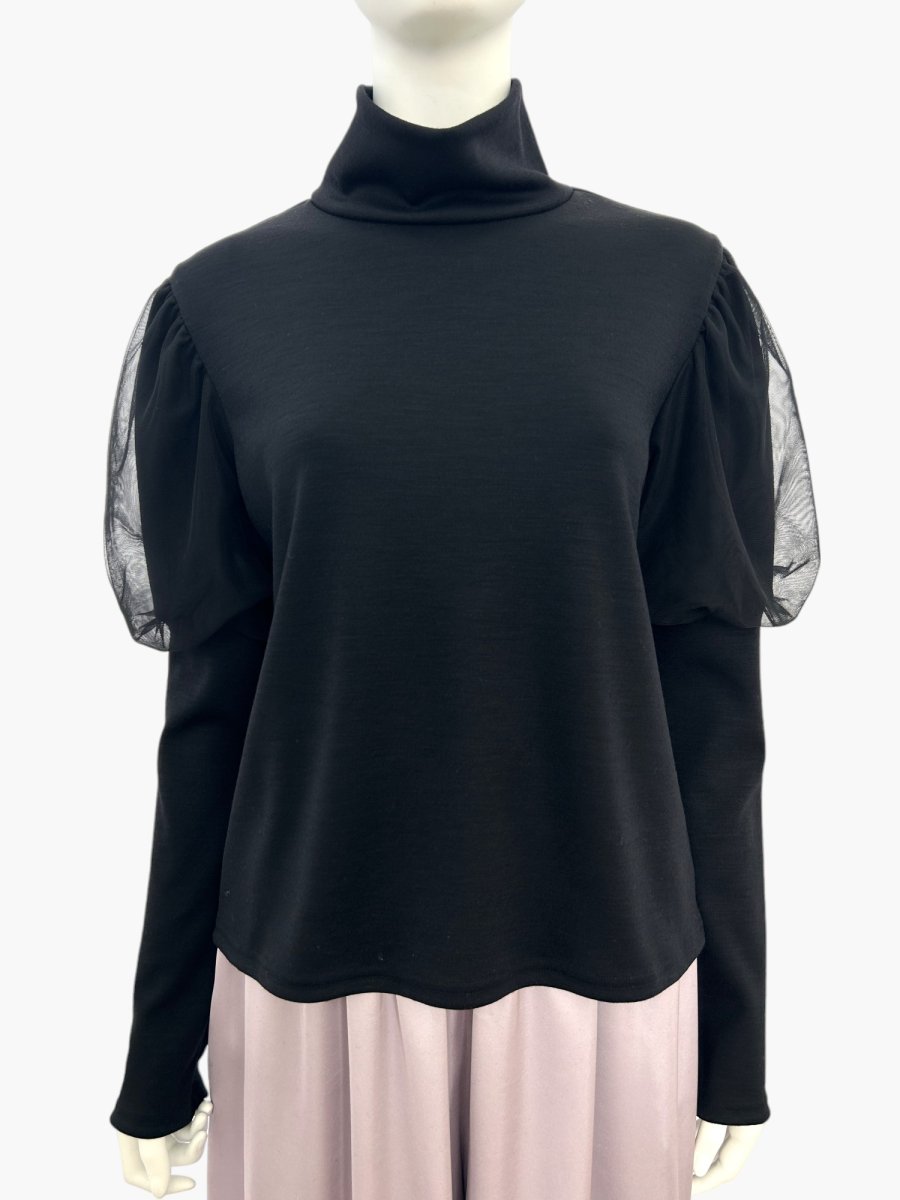 画像6: クイーンウールスムース　パフスリーブ  (6)