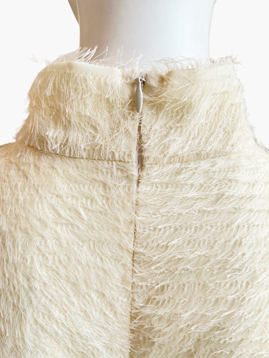 画像7: フリンジカットジャガード　ブラウス  (7)