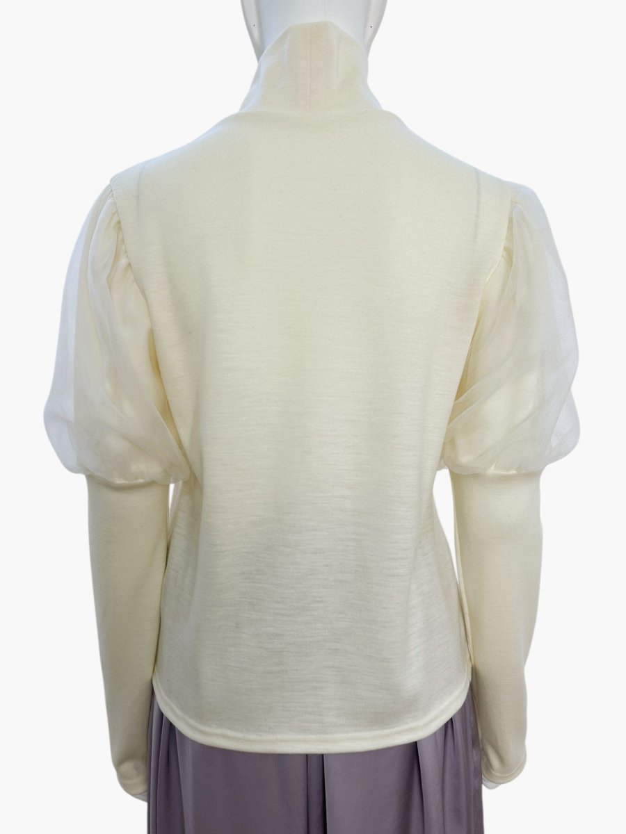 画像3: クイーンウールスムース　パフスリーブ  (3)