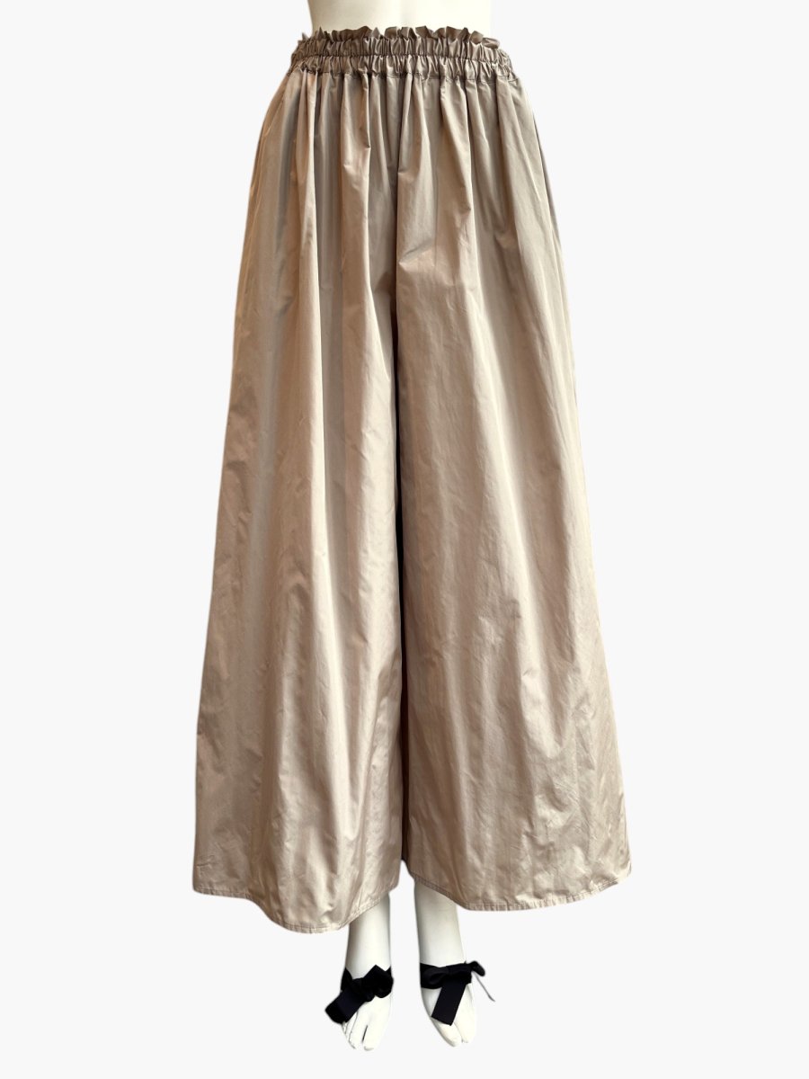 画像3: ＊タフタ　ワイドパンツ  (3)